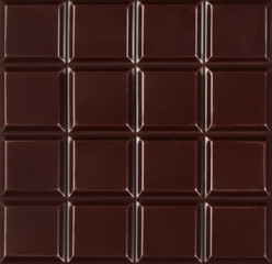 Canvas Print - Chocolate bar background