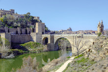 Alcantara Bridge, Over The River Tage, Toledo