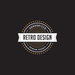 © Sentavio - Vintage Label Badge Logo vector elements frame Luxury Retro