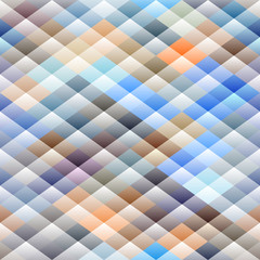 Poster - Abstract seamless rhombus pattern. 