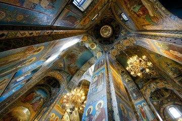 Church of the Savior on Spilled Blood, Interior