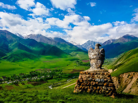 issik-ata gorge, kyrgyzstan.