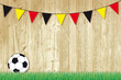 soccer background with pennants belgium