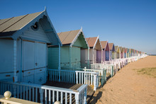 Beach Huts At West Mersea
