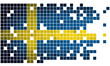 © alex1976sir - Mosaic flag of Sweden