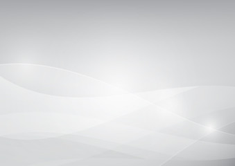 Wall Mural - Grey abstract background lighting curve and layer element vector