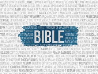 Canvas Print - Bible