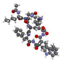 Sticker - Bremelanotide female sexual dysfunction drug molecule