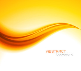 Poster - Abstract color wave design element