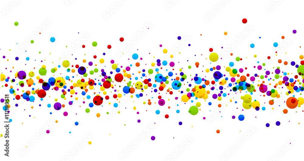 Background with color drops. Stock Vector | Adobe Stock