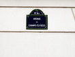 Paryż - tablica z nazwą ulicy Avenue des Champs-Elysees