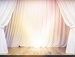 © ImageFlow - Stage with white curtains