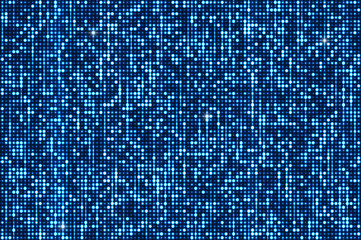 Poster - Blue shimmer sequins background