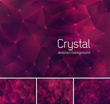 Crystal Abstract Background