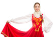 © stas_80 - beautiful smiling russian girl in folk costume