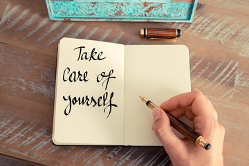 Wall Mural - take care of yourself