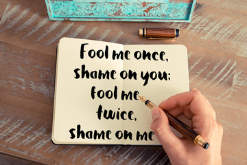 Wall Mural - handwritten quote as inspirational concept image