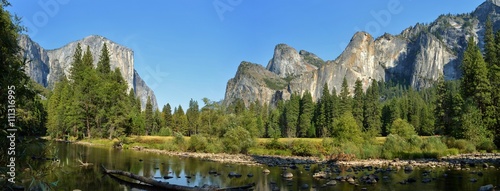 River in Yosemite National Park Canvas Print