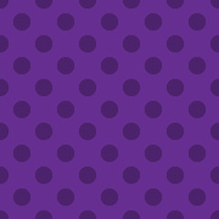 Wall Mural - polka dots seamless pattern. purple circles retro texture. abstract geometric modern design. fashion