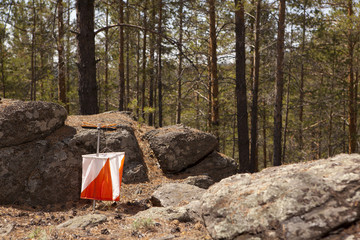 Control point symbol in orienteering sport