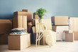 © Africa Studio - Packed household goods for moving into new house
