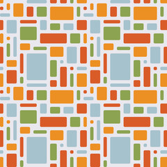 Fun seamless geometric pattern.  