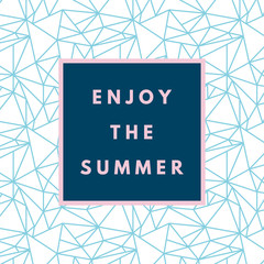 Aufkleber - Summer hipster boho background