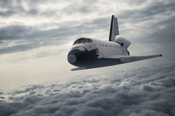 Wall Mural - Space Shuttle Landing