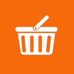 Wall Mural - Shopping basket icon