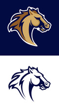 Horse Head Sport Logotype