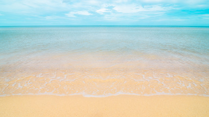 Poster - Beautiful beach sea summer