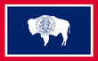 Flag of Wyoming, USA
