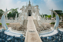 Wat Rong Khun, Aka The White Temple. Chiang Rai, Thailand.