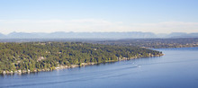 Aerial Of Juanita, Kirkland, Bellevue And Lake Washington