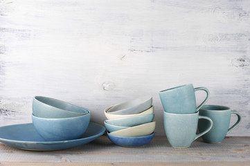 Poster - Ceramic dishware set