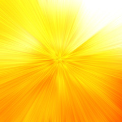orange abstract zoom motion background