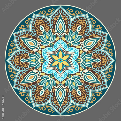 mandala-kwiatowa-w-turkusowych-kolorach-vintage-elementy-dekoracyjne-orientaln