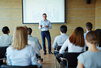 Canvas Print - Reading lecture