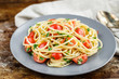 © Vankad - Pasta with cherry tomatoes and parsley