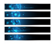 © pixtumz88 - set of 5 banner technology innovation future futuristic design concept