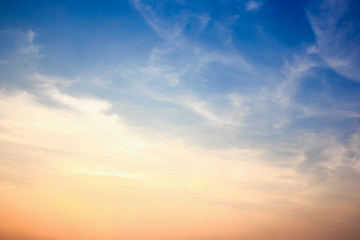 Wall Mural - blue sky background.