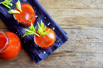 Canvas Print - Tomato juice