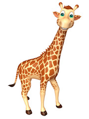 cute Giraffe cartoon character