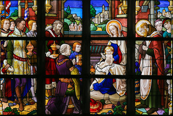 Papier Peint - Stained Glass - Epiphany