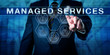 Business Consultant Touching MANAGED SERVICES