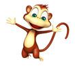 jumping Monkey cartoon character