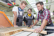 © Atelier 211 - young apprentice with professional carpenter