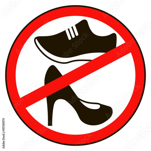 No Thongs Sandals Or Open Toed Footwear With Graphic Restriction Alert  Caution Warning Notice Aluminum Metal Sign 8