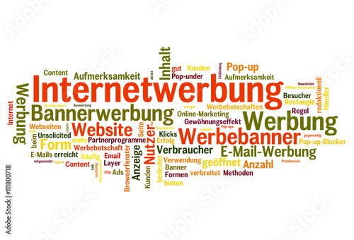 Internetwerbung Online Werbung Buy This Stock Vector And