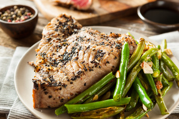 Sticker - Homemade Grilled Sesame Tuna Steak